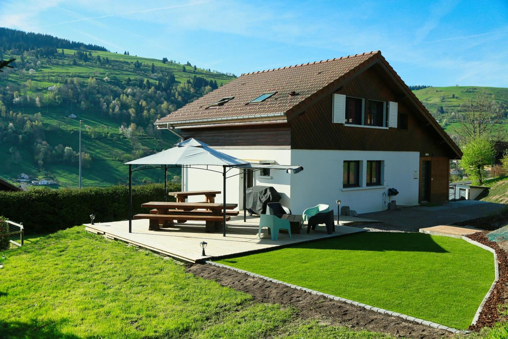 Le Petit Coin De Jeanne Et Marcel Maison De Vacances La Bresse Exteriér fotografie